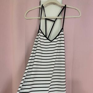 Cute White and Black Dress